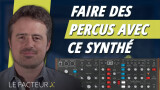 Ma méthode pour faire des percus avec un Minimoog (Model D)