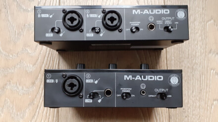 Test des interfaces M-Audio M-Track Solo / M-Track Duo