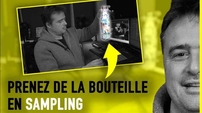 De la musique avec des objets du quotidien : Prenez de la bouteille en sampling