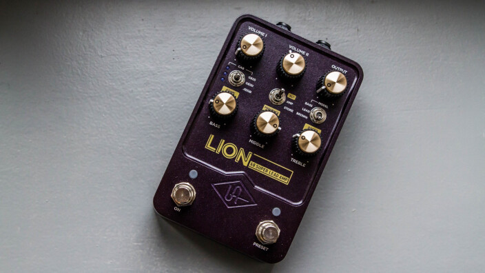 Test de la pédale Universal Audio Lion '68 Super Lead Amp : Mufasa