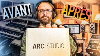 On installe ARC Studio d'IK Multimedia dans mon home studio