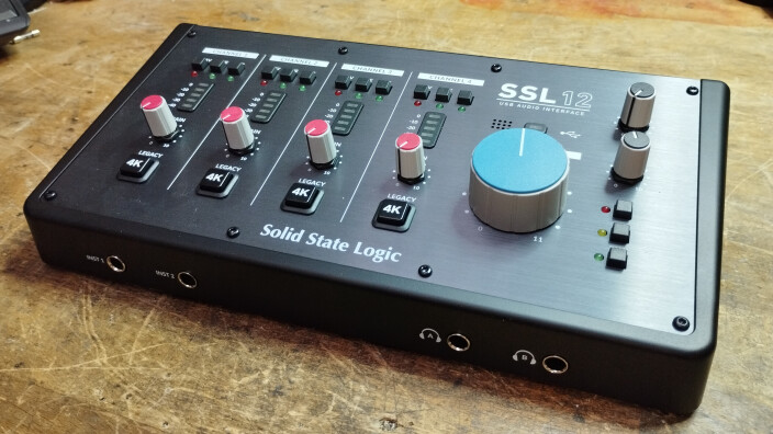 Test de l'interface SSL 12 de Solid State Logic : Du son à l'état solide