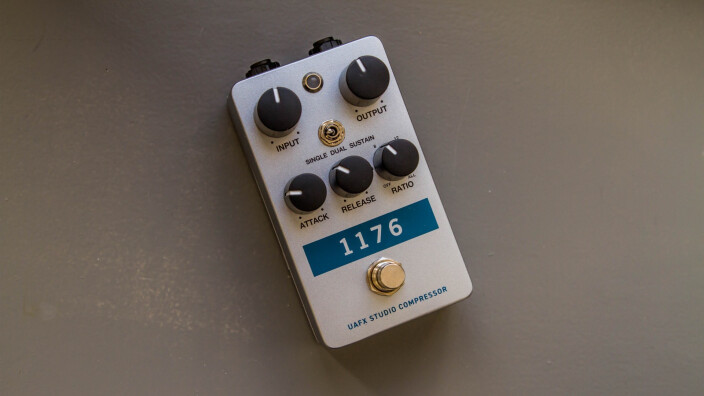 Test de la pédale de compression Universal Audio UAFX 1176 : La légende à nos pieds