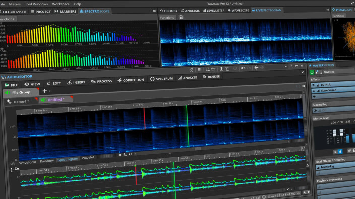 Test de Wavelab Pro 12 de Steinberg : Steinberg refait des vagues