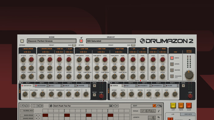 Test D16 Group Drumazon 2 : Coup critique sur la simulation de 909