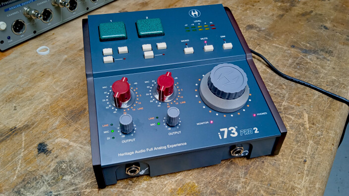 Test de l'interface i73PRO2 d'Heritage Audio : Domaine en indivision