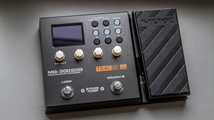 Test du pédalier multi-effets nUX MG-300 MKII : La très attendue version MkII !