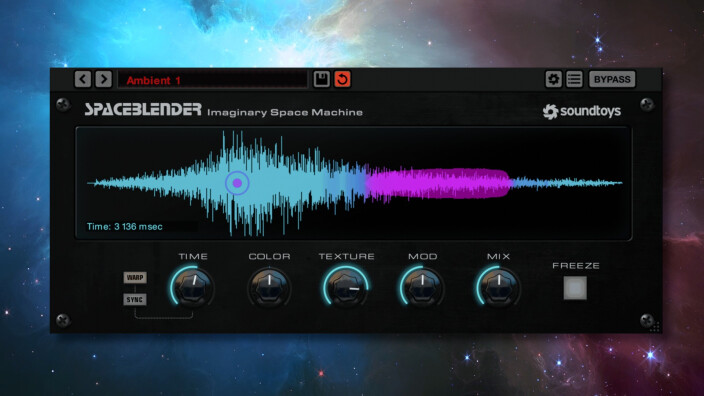 Test de Soundtoys SpaceBlender : Et si le vrai luxe, c’était l’espace ?