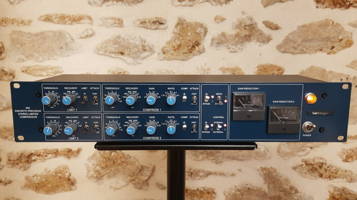 Test du compresseur/limiteur Behringer 369 : Quoi de neve chez Behringer?
