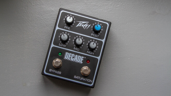Test de la pédale Peavey Decade Preamp : Retour vers le passé