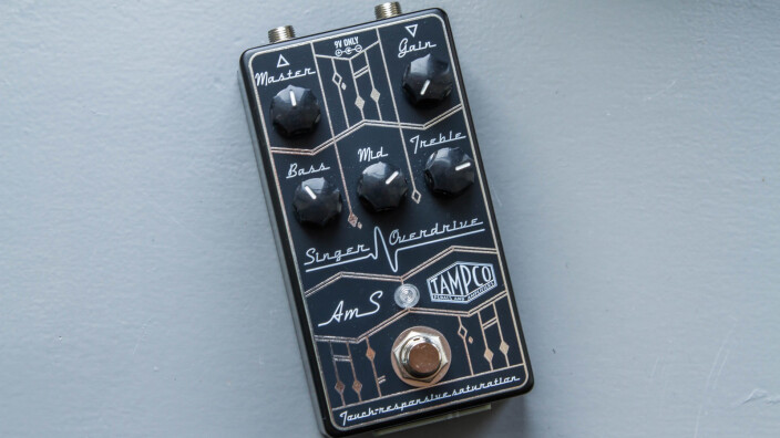 Test de la pédale Tampco Singer Overdrive MkII : Tampco + AmS