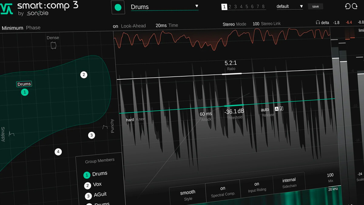Test de smart:comp 3 de sonible