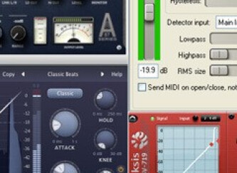 Une sélection de plug-ins de Noise Gate