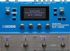 Test du synthétiseur pour guitare Boss SY-300