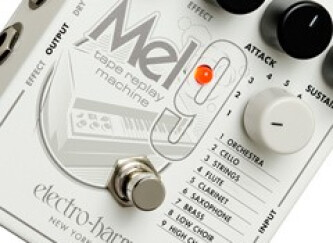 Test de la pédale Electro-Harmonix Mel9 Tape Replay Machine