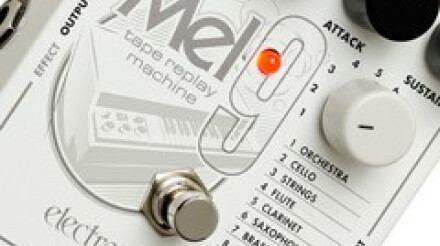 Test de la pédale Electro-Harmonix Mel9 Tape Replay Machine