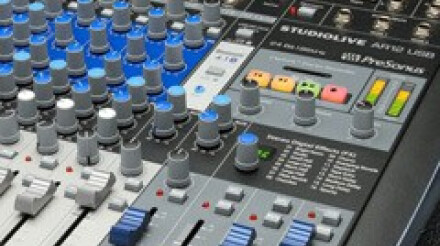 Test de la console de mixage Presonus StudioLive AR12