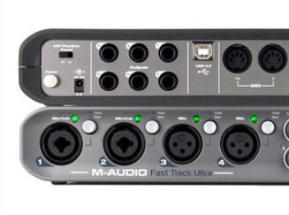 Test de la Fast Track Ultra de M-Audio