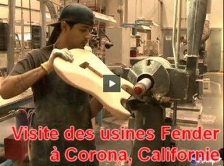Visite des usines Fender (Corona, Californie)