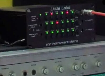 Présentation en vidéo du Little Labs PCP Instrument Distro