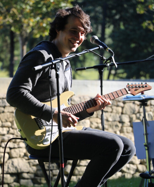 Guitariste professionnel donne cours de guitare et d'harmonie tout niveau à Aix