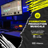 Formation Production Musicale (MAO) à Paris (En Cours Particuliers) 