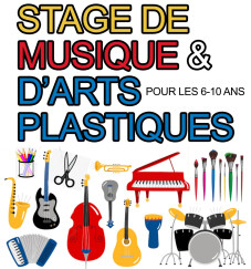 Stage de Musique & d'Arts Plastiques pour les 6-10 anss