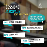 Les sessions JamSpace