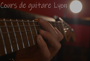 Donne cours de guitare à LYON 06