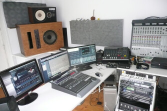 studio d'enregistrement et local de répétition