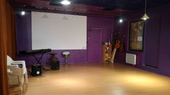 Salle de répétition à Ménilmontant