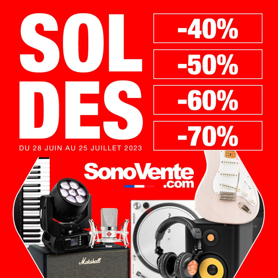 C'est les soldes chez SonoVente !