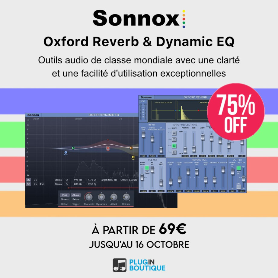 Des plug-ins Sonnox en promotion