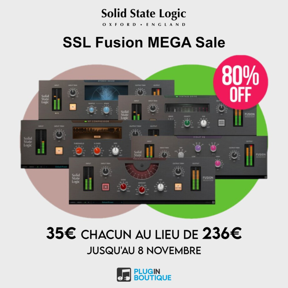 Le retour de la série SSL Fusion en promotion - Audiofanzine