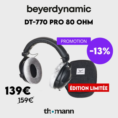Beyerdynamic DT-770 Pro en édition limitée 70 ans de Thomann