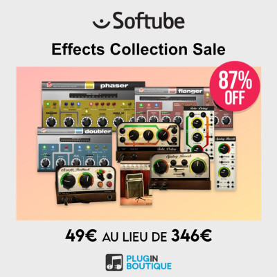 Un bundle Softube pour 49€ au lieu de 346€