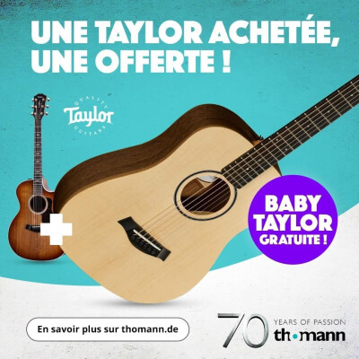 Une offre spéciale Thomann 70ème anniversaire