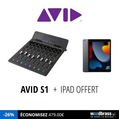 Un iPad offert pour l'achat d'une surface AVID S1