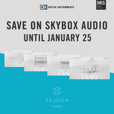 Une promo Native Instruments en collaboration avec Skybox Audio