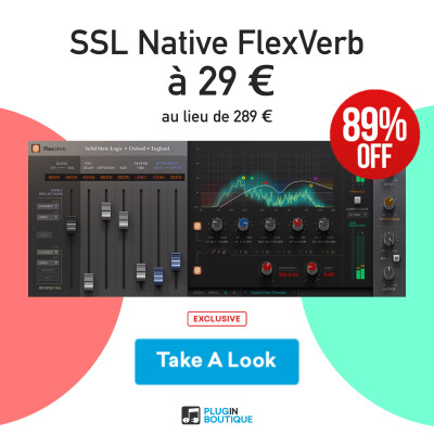 Le plug-in SSL Native FlexVerb à 29 € seulement