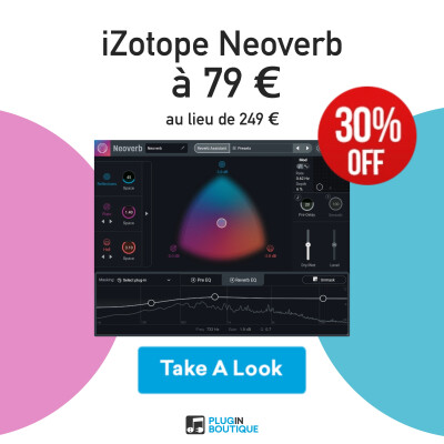 La Neoverb d'iZotope à 79 € au lieu de 249 €