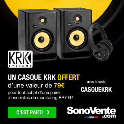 Une offre exclusive KRK chez SonoVente