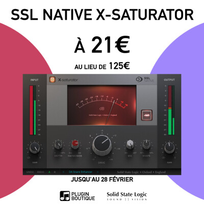 SSL Native X-Saturator à un prix exceptionnel 