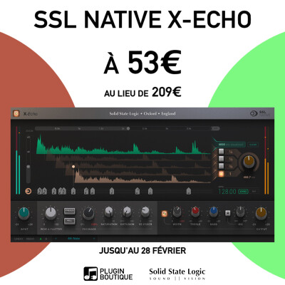 SSL Native X-Echo à bas prix