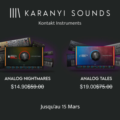 2 instruments Kontakt en promo chez Karanyi Sounds