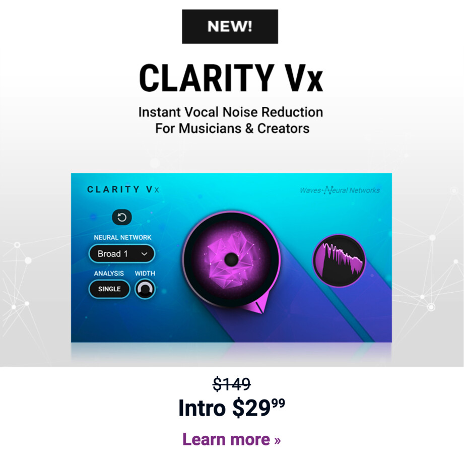 Un prix de lancement pour le Clarity Vx de chez Waves