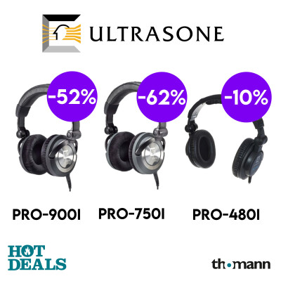 La série Pro de chez Ultrasone en réduction chez Thomann