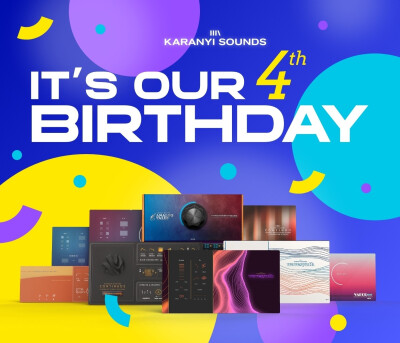 L'anniversaire de Karanyi Sounds avec jusqu'à -70% de réduction
