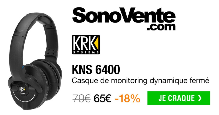 Vente flash exclusive KRK KNS 6400