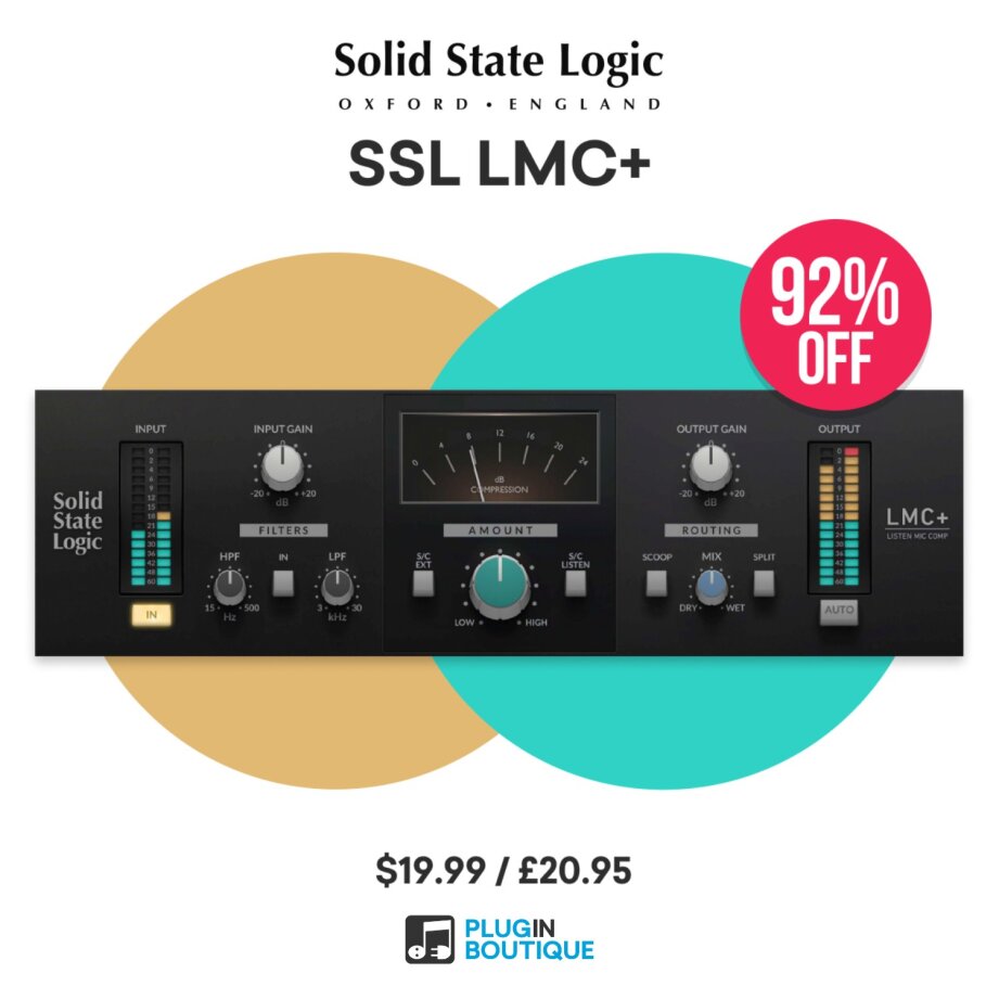 Le compresseur SSL LMC+ à 25€ au lieu de 139€ - Audiofanzine